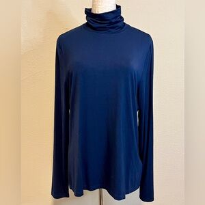 NWT Lauren Ralph Lauren Navy Blue Turtleneck Sweater Size XL